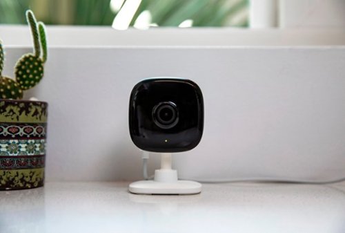 TP-Link Kasa Smart 2K HD Indoor Home Security Camera, Motion Detection, Two-Way Audio, Night Vision, SD Card Storage - Black/White BUY IN UAE