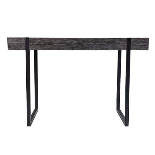 UPC 037732209456 product image for SEI Furniture - Harkriven Small Space Desk - Black oak and black finish | upcitemdb.com
