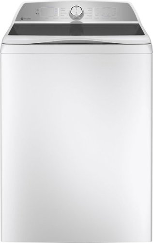 GE Profile - 4.9 Cu Ft High Efficiency Smart Top Load Washer with Smarter Wash Technology, Easier Reach & Microban Technology - White