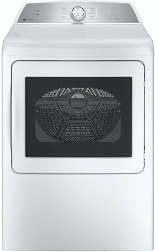 GE Profile - 7.4 Cu. Ft. Smart Electric Dryer with Sanitize Cycle and Sensor Dry - White