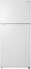 Insignia™ - 18 Cu. Ft. Top-Freezer Refrigerator withENERGY STAR Certification - White-Front_Standard 