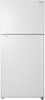 Insignia™ - 18 Cu. Ft. Top-Freezer Refrigerator with ENERGY STAR Certification - White-Front_Standard