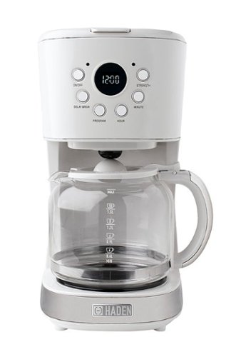 Haden - Heritage 12-Cup Programmable Coffee Maker with Strength Control and Timer - Ivory