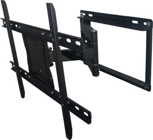 DuraPro - Full Motion Universal Wall Mount for 19"-84" TVs - Black-Angle_Standard 