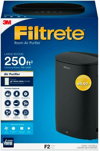 Filtrete - 250 Sq. Ft. True HEPA Air Purifier - Black-Alt_View_Standard_12 