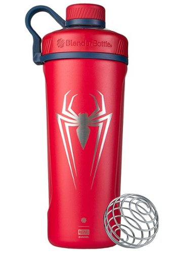 BlenderBottle - Marvel Series Radian 26 oz. Double Vacuum Insulated Stainless Steel Water Bottle/Shaker Cup - Matte Red