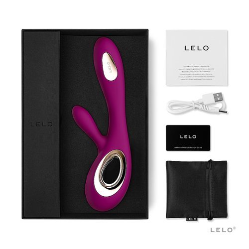 Lelo - SORAYA WAVE - Dual Vibrating Rabbit Massager - Deep Rose-Alt_View_Standard_14 