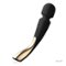 Lelo - SMART WAND 2 - Vibrating Wand - Black-Front_Standard