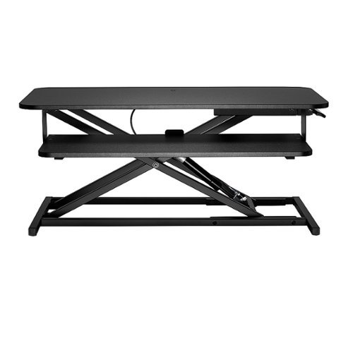 CorLiving - Sit-Stand Desk Converter - Black
