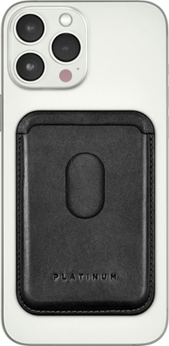 Platinum™ - Horween Leather RFID Wallet for iPhone Series 14, iPhone Series 13 and iPhone Series 12 - Black