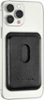 Platinum™ - Horween Leather RFID Wallet for iPhone Series 15, Series 14, iPhone Series 13 and iPhone Series 12 - Black-Angle_Standard