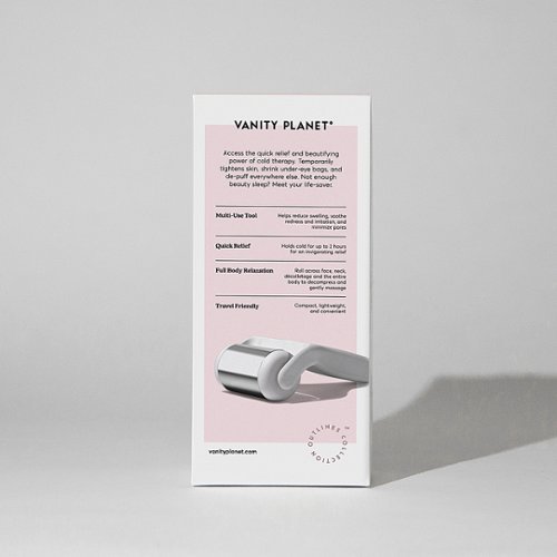 Vanity Planet Face & Body Ice Roller - White BUY IN MIDDLE EAST