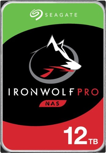 Seagate - IronWolf Pro 12TB Internal SATA NAS Hard Drive with Rescue Data Recovery Services