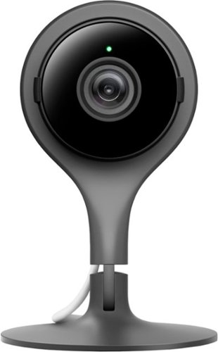 Google - Nest Cam Indoor Security Camera - Black