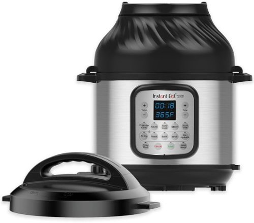 Image of Instant Pot - 6Qt Crisp Pressure Cooker Air Fryer - Silver