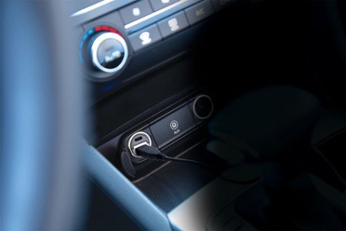 Car and Driver Nanobit 30W Dual Port Car Charger - Gunmetal WORLDWIDE DELIVERY