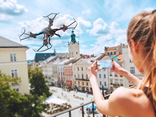 Snaptain - S5C PRO FPV Drone with FHD Camera and Remote Controller - Black-Alt_View_Standard_21