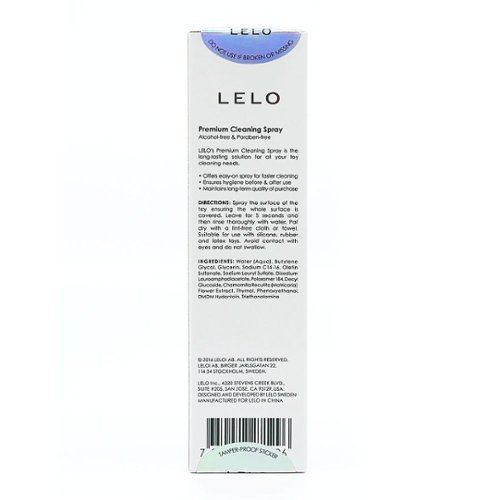 Lelo - Cleaning Spray 60 ml/ 2 oz - White-Alt_View_Standard_12 