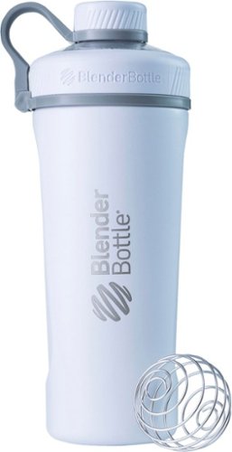 BlenderBottle - Radian Insulated Stainless Steel 26 oz. Water Bottle/Shaker Cup - Matte White