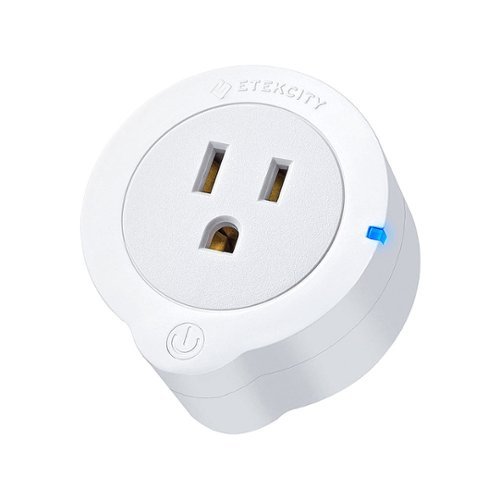 Image of Etekcity - Voltson Smart Wi-Fi Outlet Plug (10A, 1-Pack) - White