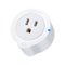 Etekcity - Voltson Smart Wi-Fi Outlet Plug (10A, 1-Pack) - White-Front_Standard