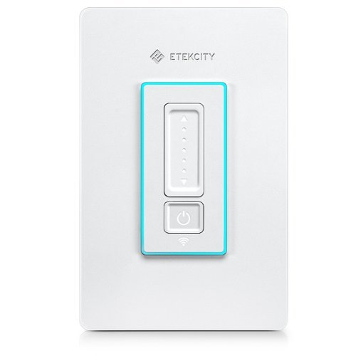 Image of Etekcity - Smart WiFi Dimmer Switch 1 pk - White