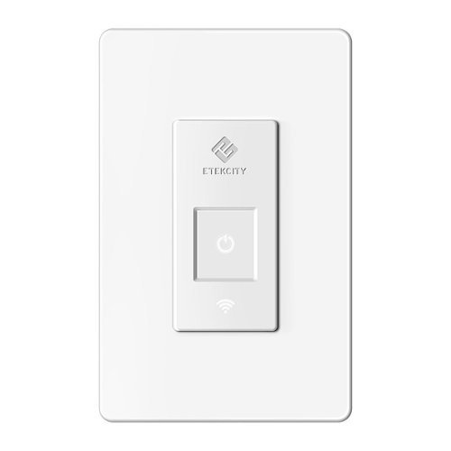 Image of Etekcity - Smart Wi-Fi Light Switch (1-Pack) - White