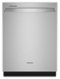 Whirlpool - 24" Top Control Built-In Dishwasher with Stainless Steel Tub, Large Capacity & 3rd Rack, 47 dBA - Stainless Steel-Front_Standard 
