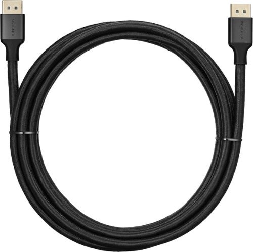 Insignia™ 10' DisplayPort Cable - Black WORLDWIDE DELIVERY