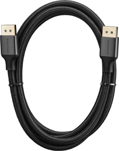 Insignia™ 6' DisplayPort Cable - Black WORLDWIDE DELIVERY