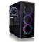 CLX - SET Gaming Desktop - AMD Ryzen 7 5800X - 32GB Memory - NVIDIA GeForce RTX 3060 - 500GB NVMe M.2 SSD + 4TB HDD - Black-Front_Standard