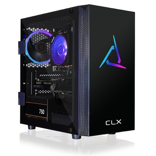 CLX - SET Gaming Desktop - AMD Ryzen 9 3900X - 16GB Memory - GeForce RTX 3060 - 500GB NVMe M.2 SSD + 3TB HDD - Black