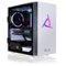 CLX - SET Gaming Desktop - Intel Core i7 10700F - 16GB Memory - NVIDIA GeForce RTX 3060 - 500GB NVMe M.2 SSD + 3TB HDD - White-Front_Standard