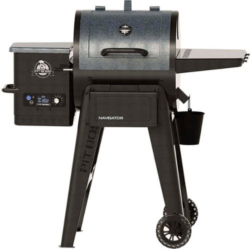 Image of Pit Boss - Navigator Wood Pellet Grill with Grill Cover - Black