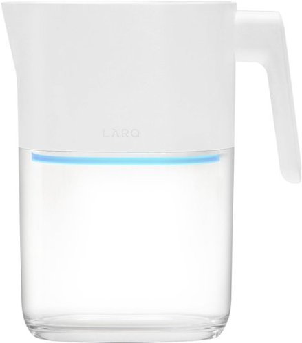 

LARQ - Pitcher PureVis Pure White with Advanced Filter - 1.9 Liter / 8-Cup - Pure White