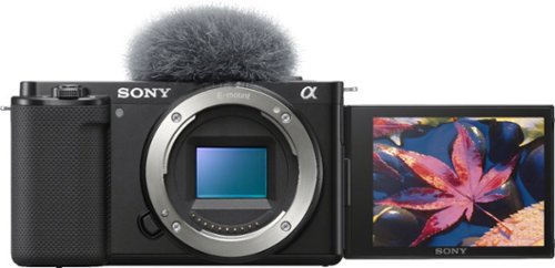 Sony Alpha ZV-E10 Mirrorless Vlog Camera - Body Only - Black GLOBAL SHIPPING
