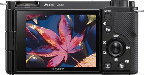 Sony Alpha ZV-E10 Mirrorless Vlog Camera - Body Only - Black BUY IN EUROPE