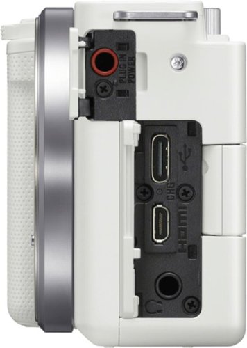 Sony Alpha ZV-E10 Mirrorless Vlog Camera - Body Only - White WHERE TO BUY