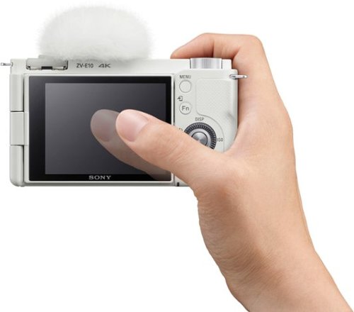 Sony Alpha ZV-E10 Mirrorless Vlog Camera - Body Only - White BUY IN MIDDLE EAST