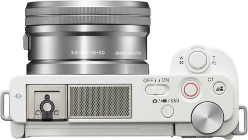 Sony Alpha ZV-E10 Kit Mirrorless Vlog Camera with 16-50mm Lens - White WORLDWIDE DELIVERY