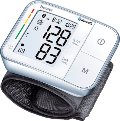  Beurer - Bluetooth Wrist Blood Pressure Monitor - Silver