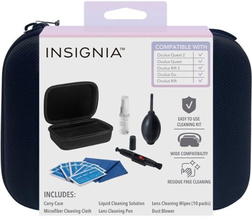 Insignia™ Deluxe Cleaning Kit - Works with Meta Quest 2/3/3S, Meta Quest Pro & other VR headsets BUY IN EUROPE