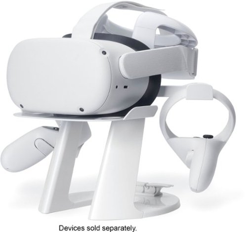 Insignia™ Display and Storage Stand - Works with Meta Quest 2/3/3S - White WORLDWIDE DELIVERY