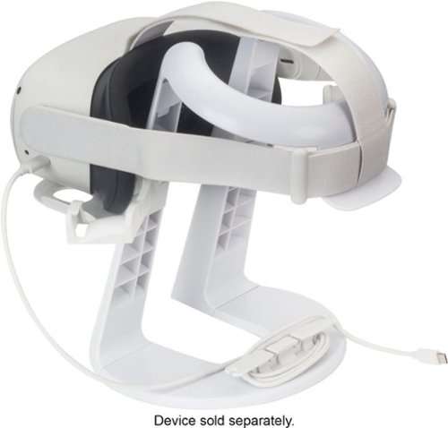 Insignia™ Display and Storage Stand - Works with Meta Quest 2/3/3S - White SHOP ONLINE