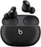 Beats - Geek Squad Certified Refurbished Studio Buds True Wireless Noise Cancelling Earbuds - Black-Front_Standard
