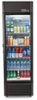 Premium Levella - 12.5 cu. ft. 1-Door Commercial Merchandiser Refrigerator Glass-Door Beverage Display Cooler - Black-Front_Standard
