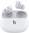 Beats - Geek Squad Certified Refurbished Studio Buds True Wireless Noise Cancelling Earbuds - White-Front_Standard