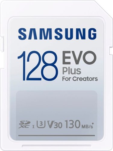 Samsung - EVO Plus 128GB SDHC Full Size Memory Card