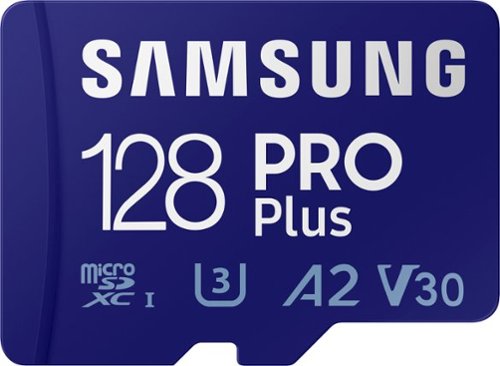 Samsung - PRO Plus 128GB microSDXC UHS-I Memory Card with Reader