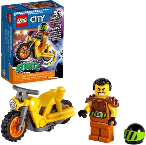 LEGO - City Stuntz Demolition Stunt Bike 60297